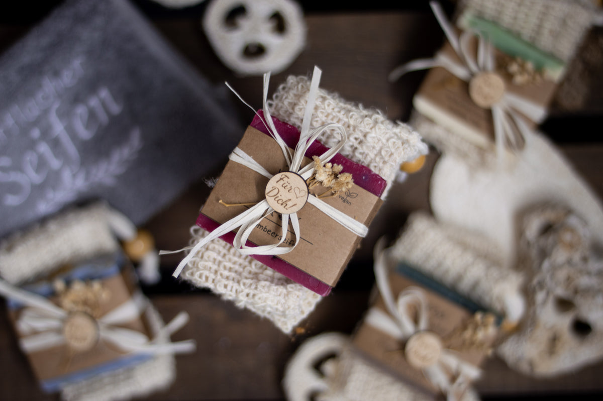 Geschenkset Seifensäckchen
